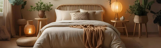 Διακόσμηση υπνοδωματίου: Πίνακες, φωτιστικά και διακοσμητικά
