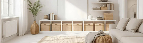 Πώς να οργανώσετε τον χώρο σας με κουτιά αποθήκευσης