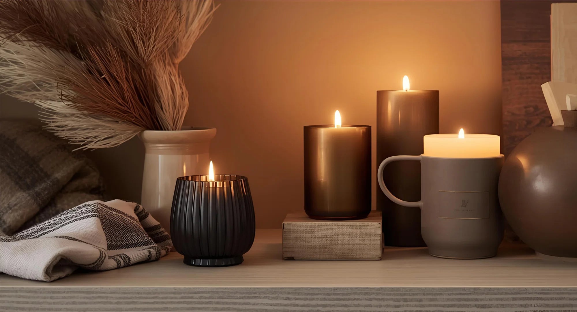 Χριστουγεννιάτικα κεριά και diffusers