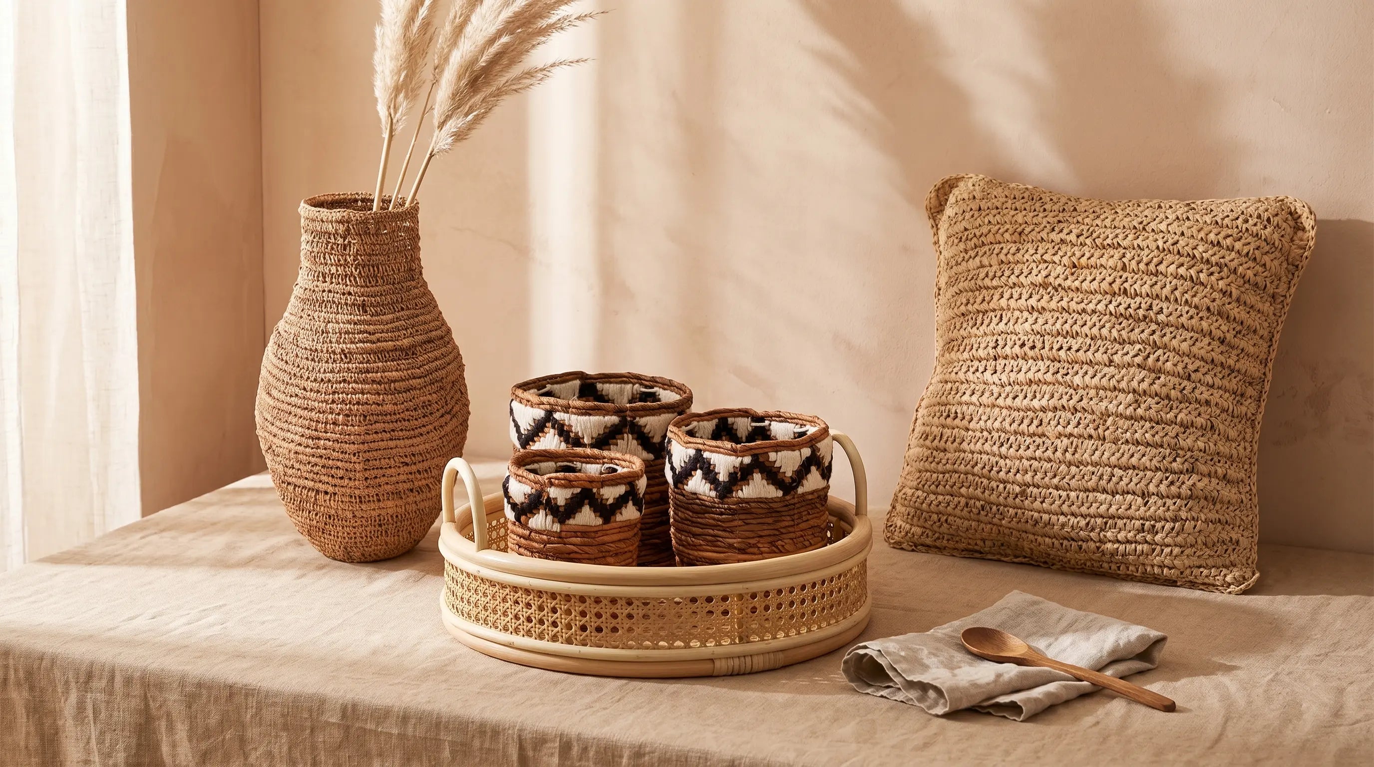Boho Άγγιγμα - χειροποίητα προϊόντα από ρατάν και φυσικές ίνες