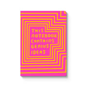 Σημειωματάριο This Notebook Contains Genius Ideas Ohh Deer