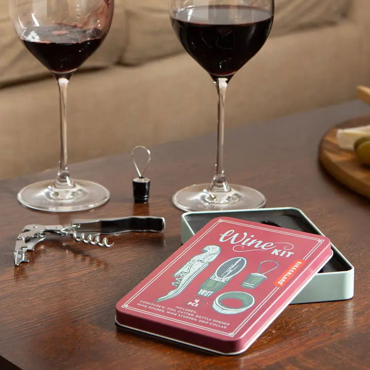 Wine Kit Kikkerland, τα εξαρτήματα