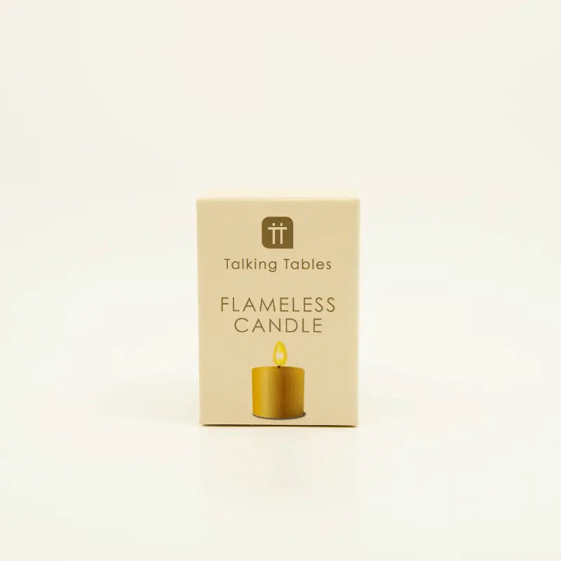 Gold LED tealight με χρυσό μεταλλικό φινίρισμα χωρίς φλόγα - Phos & Gaia