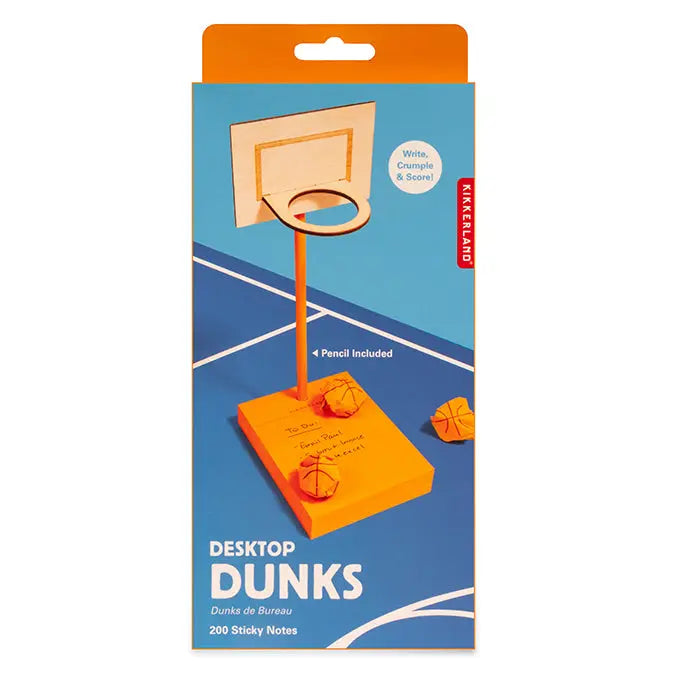 Desktop Dunks, χαρτάκια που γίνονται μπάλες για καλάθι