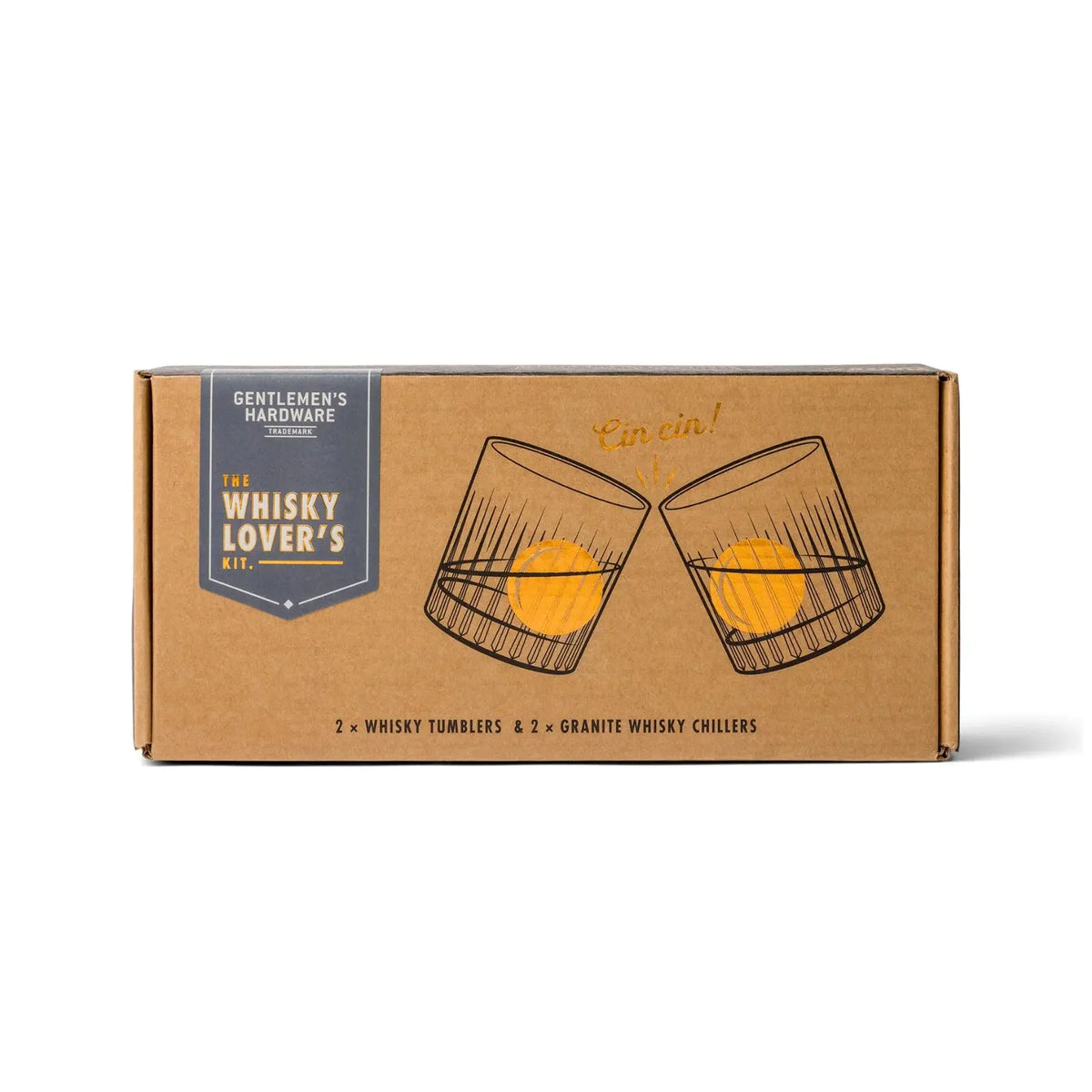 Σετ Whiskey Tumbler με πέτρες γρανίτη σε διακοσμητικό σύνολο - Phos & Gaia