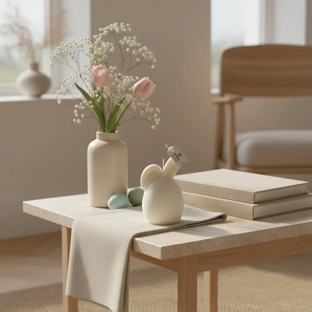 Αρωματικό Κερί Bunny Hug | Σε Σχήμα Κουνελιού Phos & Gaia