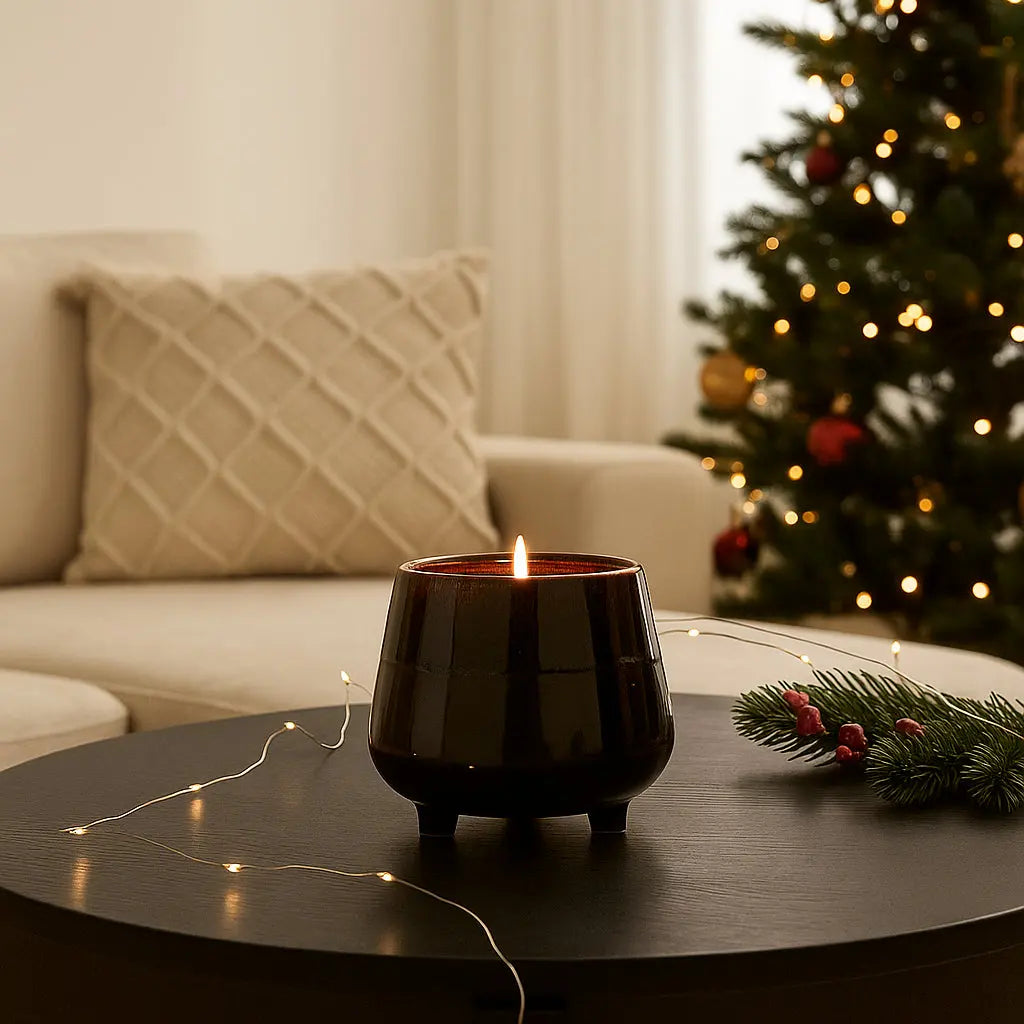 Αρωματικό Κερί Homely | Με Άρωμα Κανέλας Phos & Gaia