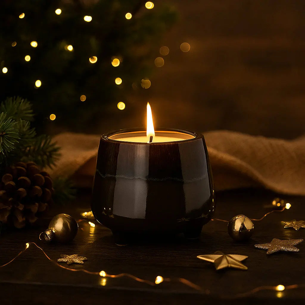 Αρωματικό Κερί Homely | Με Άρωμα Κανέλας Phos & Gaia