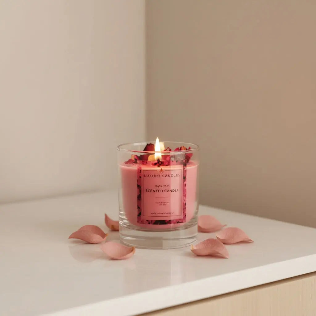 Αρωματικό Κερί Love Potion | Χειροποίητο με Άρωμα Καραμέλας Phos & Gaia