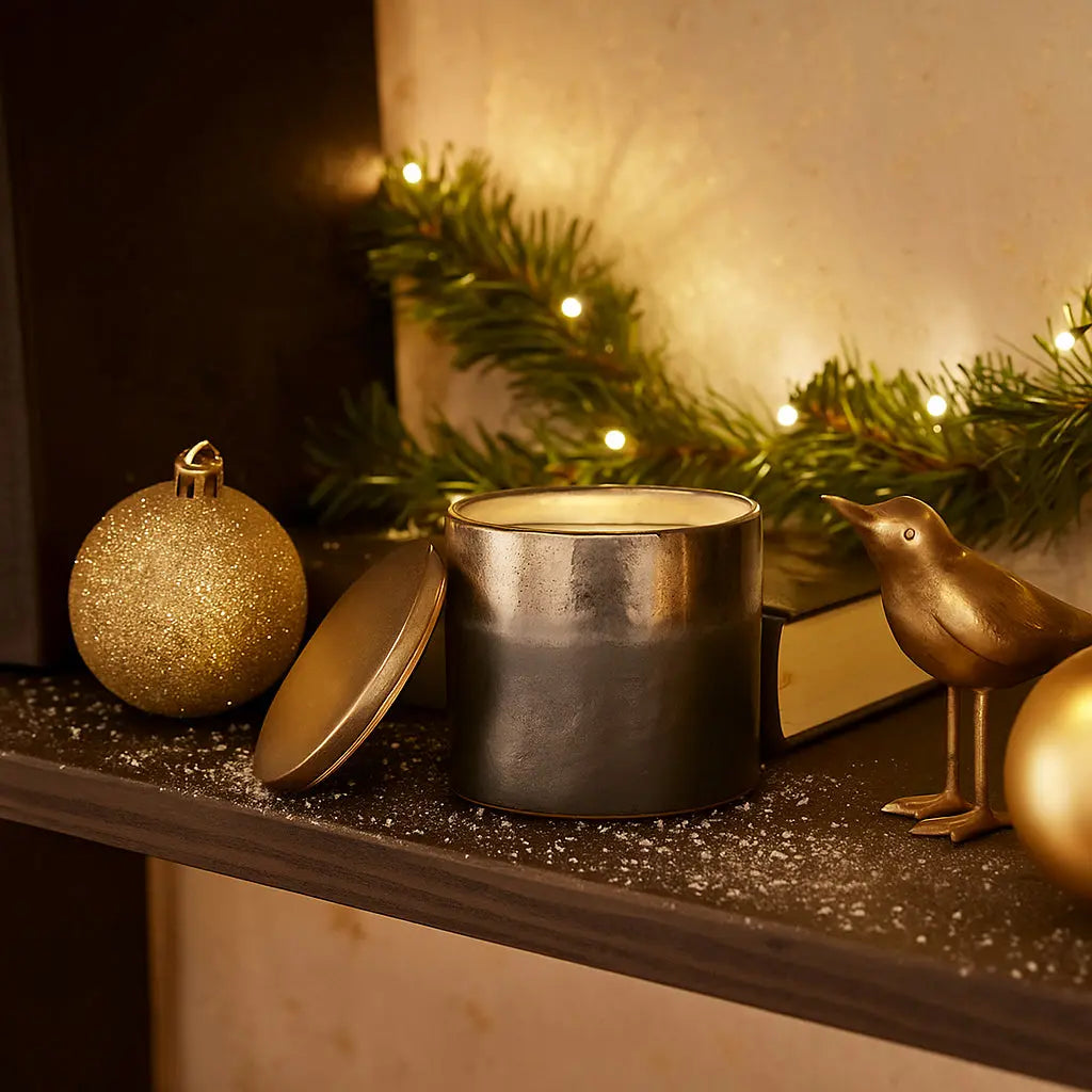 Αρωματικό Κερί Homely | Mε Άρωμα Τσάι & Αγγούρι Phos & Gaia