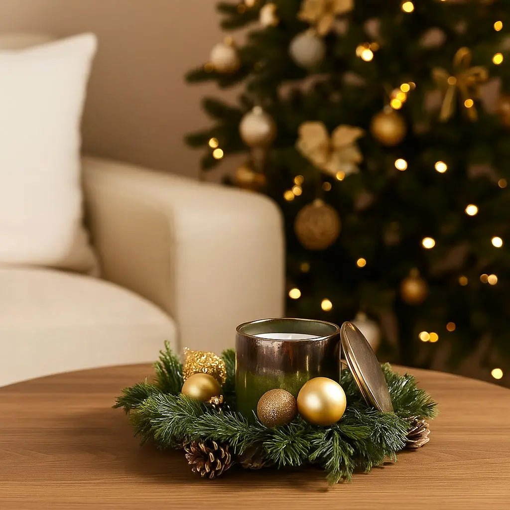 Αρωματικό Κερί Homely | Με Άρωμα Βανίλιας & Κρέμας Phos & Gaia