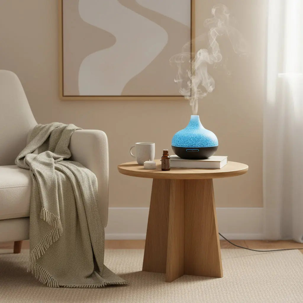 Αρωματικό Χώρου Santorini | Με LED & Χρονοδιακόπτη Phos & Gaia