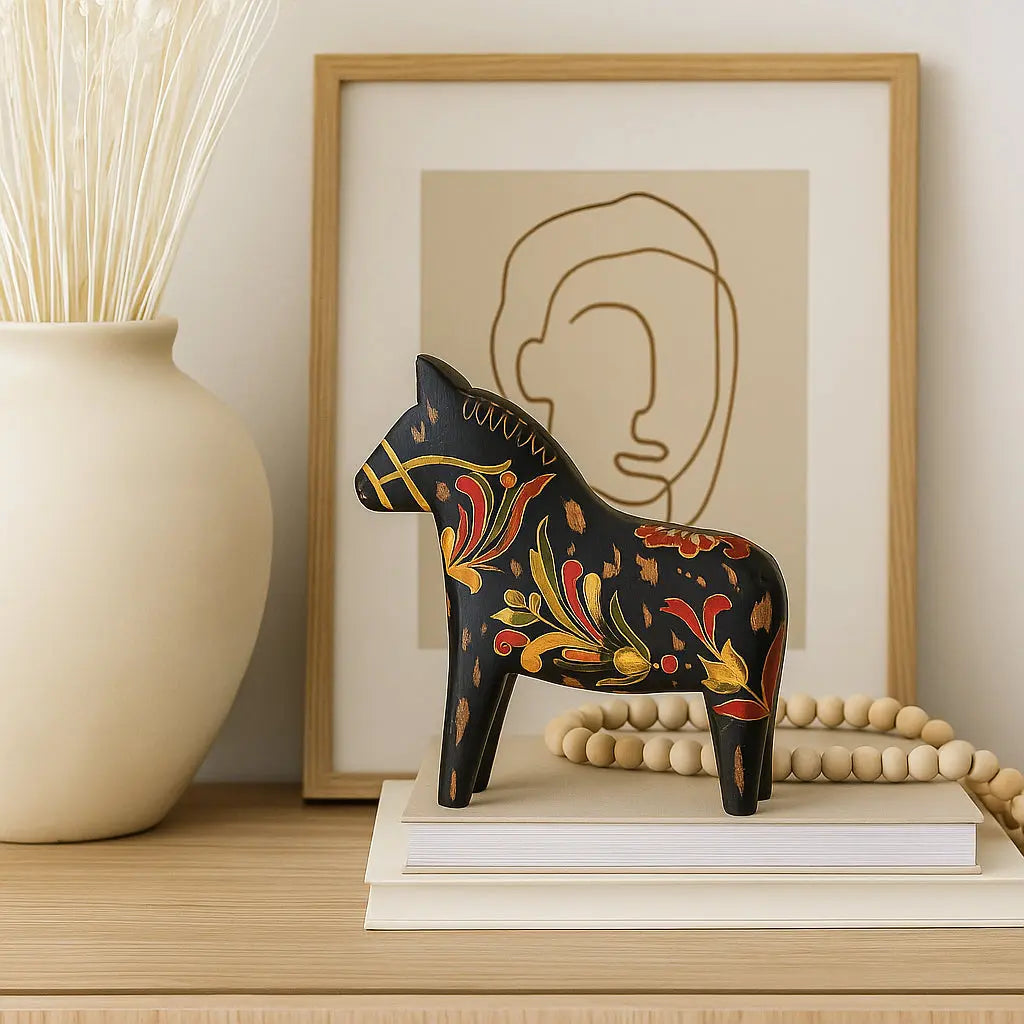 Διακοσμητικό Άλογο Fale | Χειροποίητο από Ξύλο Μάνγκο Phos & Gaia