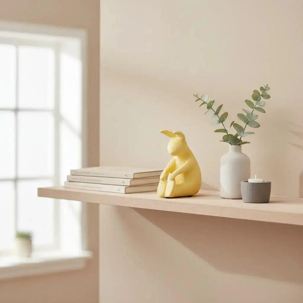 Διακοσμητικό Κουνελάκι YOGA | Σε Στάση Διαλογισμού Phos & Gaia