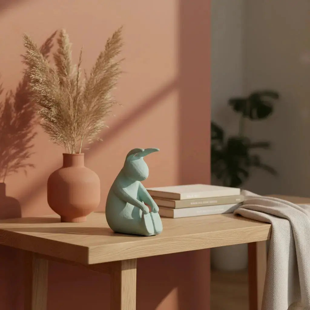 Διακοσμητικό Κουνελάκι YOGA | Σε Στάση Διαλογισμού Phos & Gaia