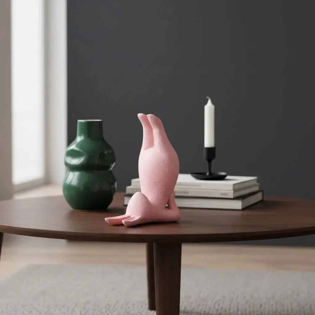 Διακοσμητικό Κουνελάκι YOGA | Σε Στάση Χαλάρωσης Phos & Gaia