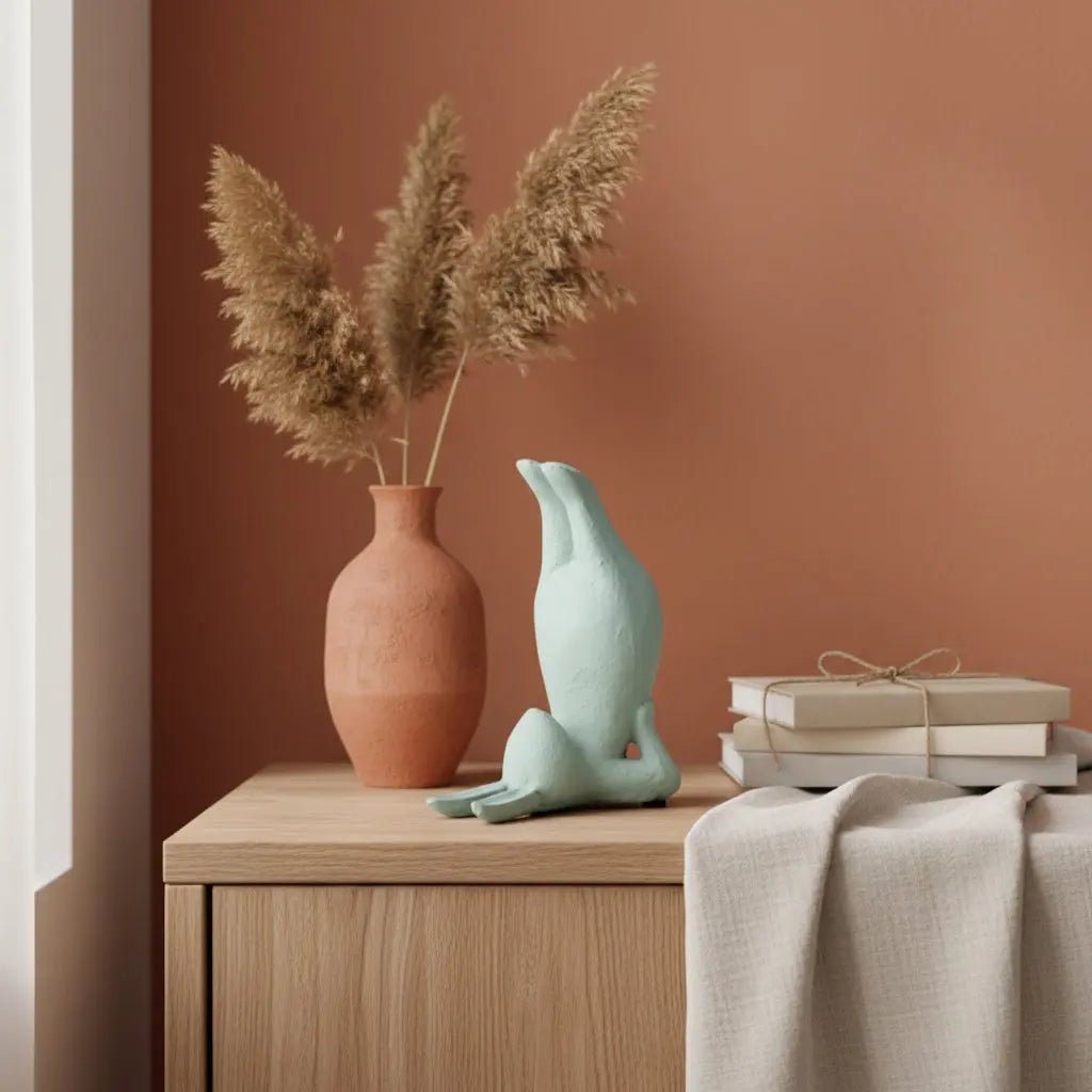 Διακοσμητικό Κουνελάκι YOGA | Σε Στάση Χαλάρωσης Phos & Gaia