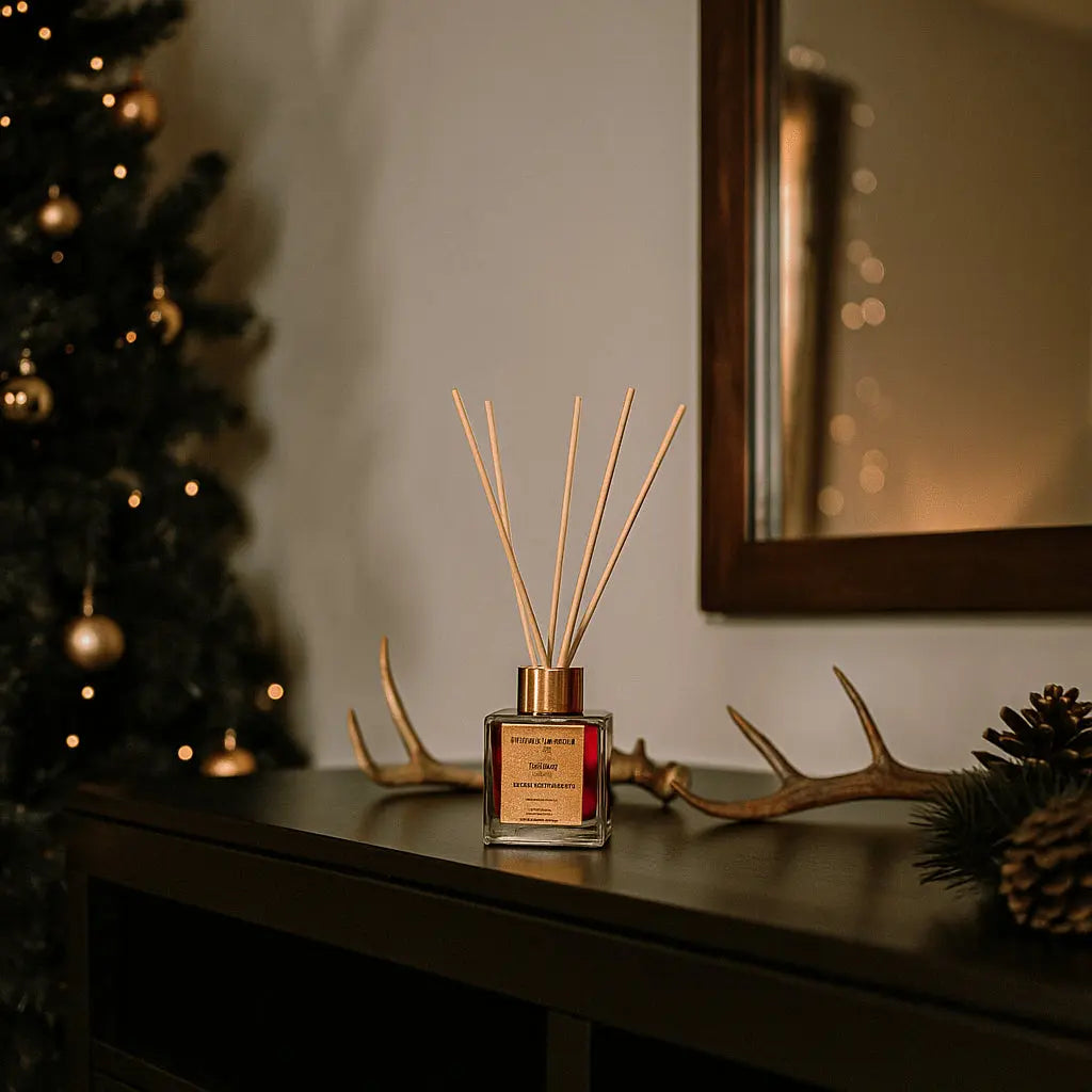 Αρωματικό Χώρου Gingerbread Cookie | Με Μπαμπού Sticks & Άρωμα Μπισκότου Phos & Gaia