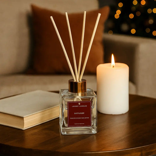 Αρωματικό Χώρου Μελομακάρονο | Diffuser με Μπαμπού Sticks Phos & Gaia