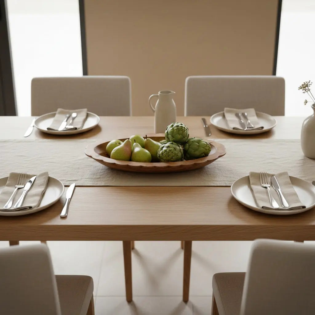 Δίσκος NICO | Από Μασίφ Ξύλο Μάνγκο Phos & Gaia