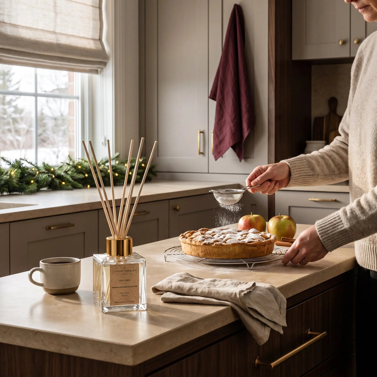 Αρωματικό χώρου Grandma’s Kitchen με άρωμα μήλου και κανέλας σε κουζίνα