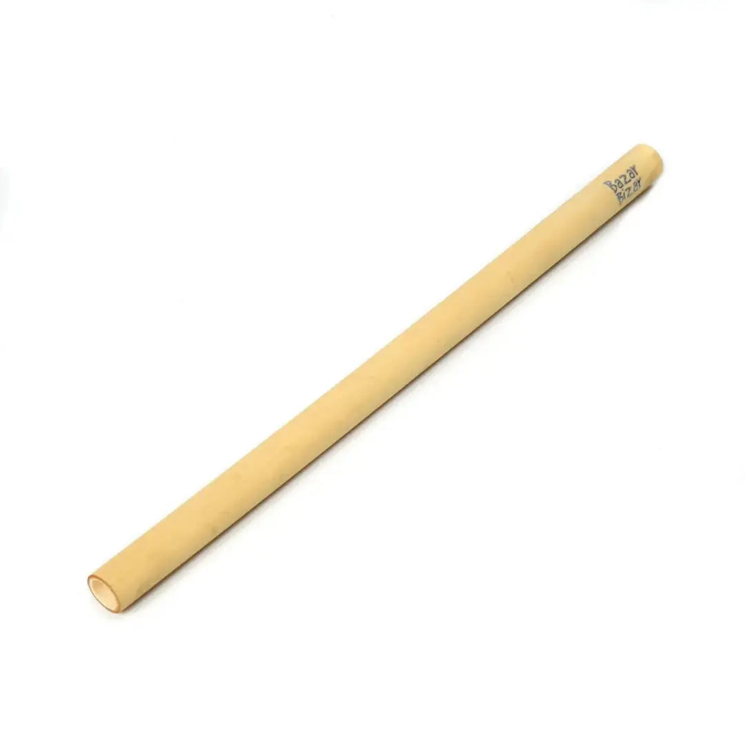 Μεμονωμένο καλαμάκι από φυσικό bamboo