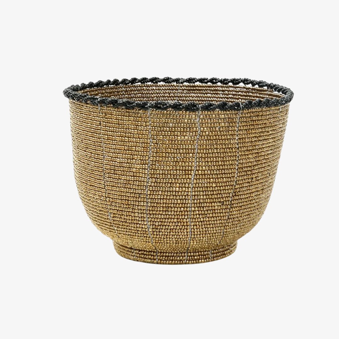 Καλάθι Beaded | Χειροποίητο με Πλέξη από Χάντρες σε Boho Στυλ - Phos & Gaia