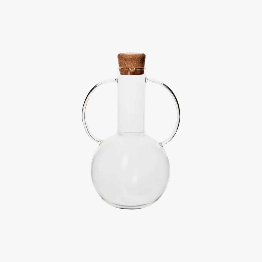 Γυάλινη Κανάτα JEKYLL | Με Καπάκι Από Φελλό Phos & Gaia