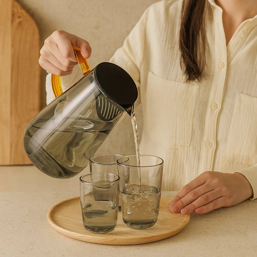 Κανάτα PETER | Από Ανθεκτικό Γυαλί Υψηλής Ποιότητας με Λαβή Phos & Gaia