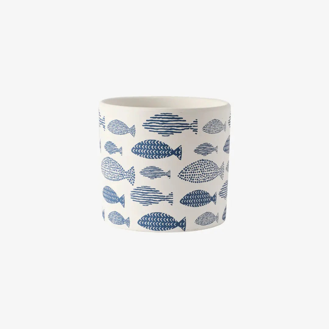 Κασπώ FISH | Κεραμικό Με Διακοσμητικό Μοτίβο Ψαριών Phos & Gaia