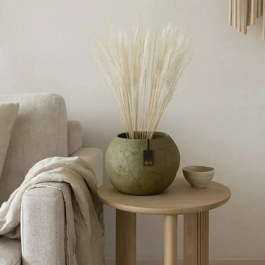 Κασπώ Pulp | Χειροποίητο από Ανακυκλωμένο Χαρτί σε Σφαιρικό Σχήμα Phos & Gaia