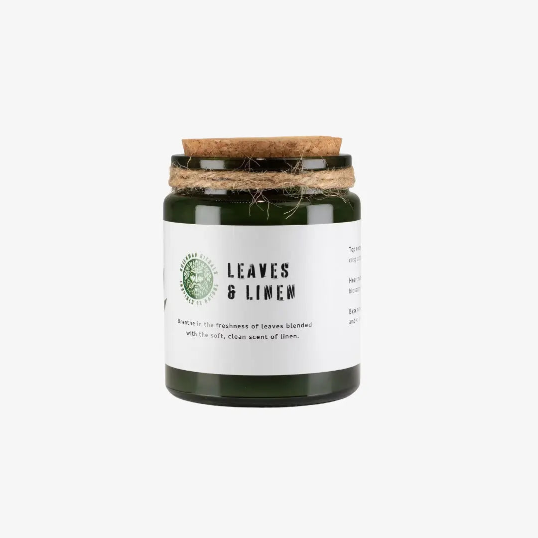 Αρωματικό Κερί με Ξύλινο Φυτίλι | Από Κερί Σόγιας Phos & Gaia