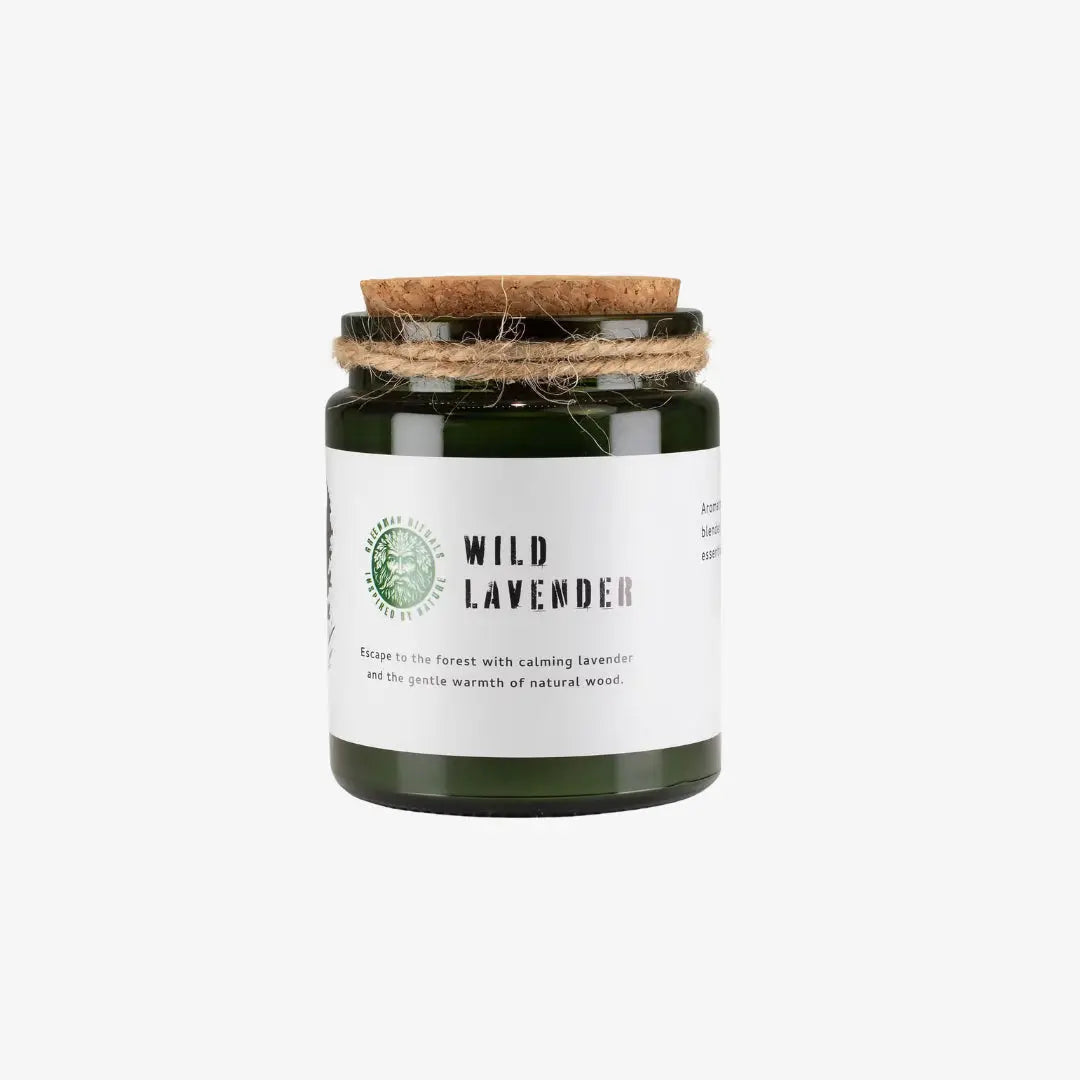 Αρωματικό Κερί με Ξύλινο Φυτίλι | Από Κερί Σόγιας Phos & Gaia