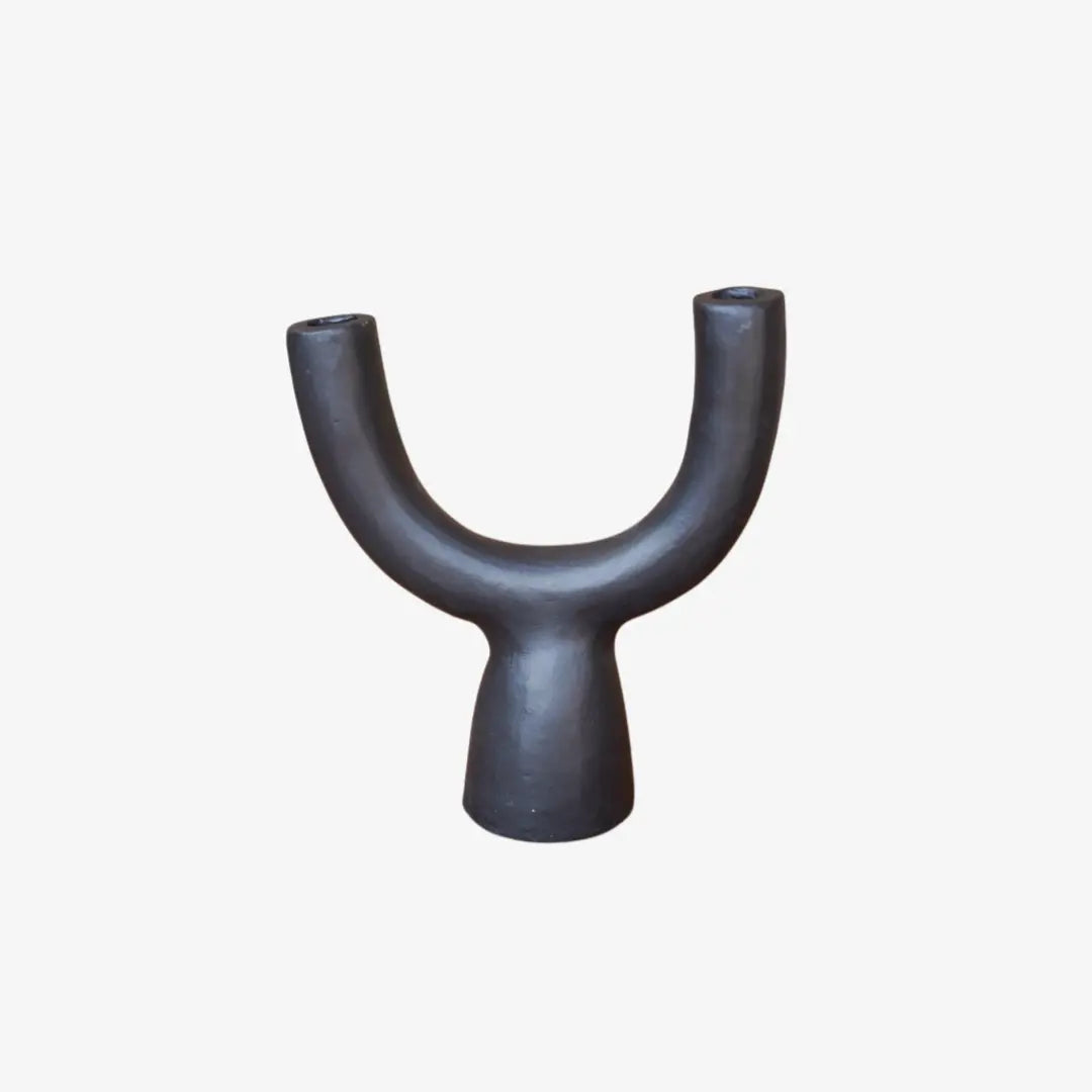 Κηροπήγιο Pohon | Χειροποίητο με Φυσική Υφή Phos & Gaia