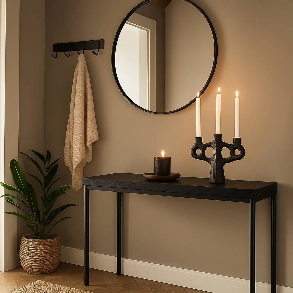 Κηροπήγιο Elis | Από Ορυκτό Υλικό με Γλυπτική Μορφή Phos & Gaia