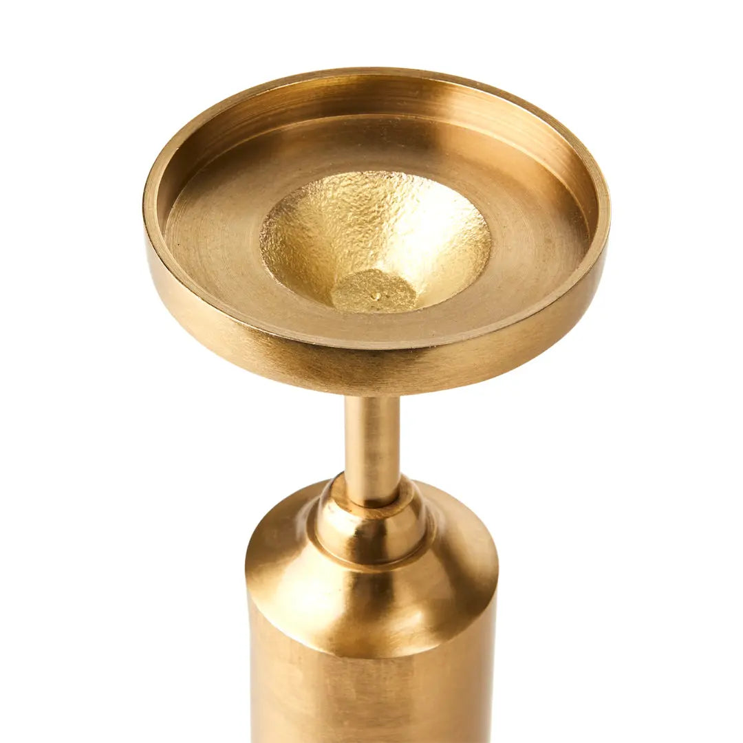 Κηροπήγιο Muno | Μεταλλικό με Κομψό Κυλινδρικό Σχέδιο Phos & Gaia