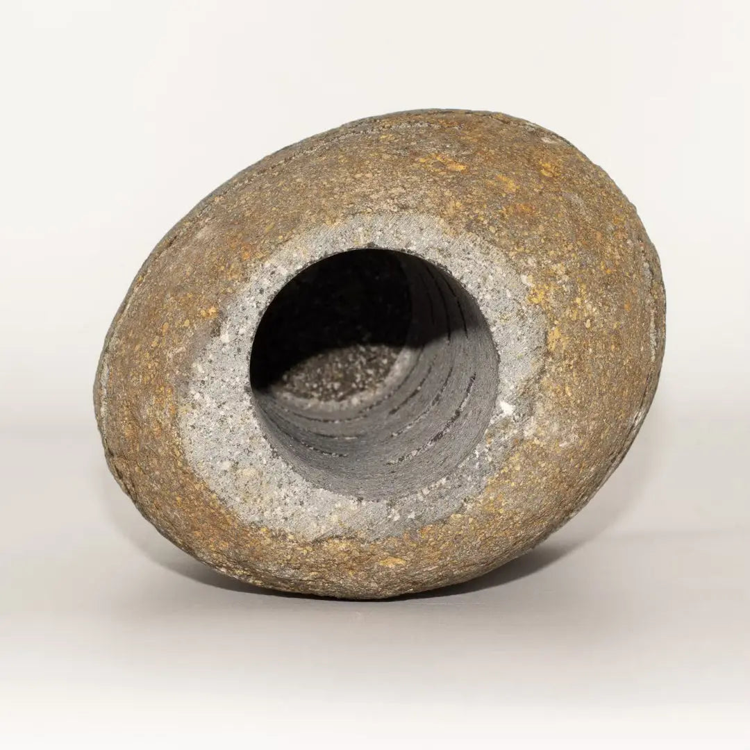 Κηροπήγιο Riverstone | Από Φυσική Πέτρα Ποταμού Phos & Gaia