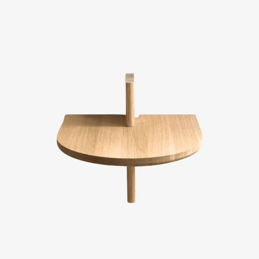 Κομοδίνο τοίχου Morphée από μασίφ δρυ με minimal design - Phos & Gaia