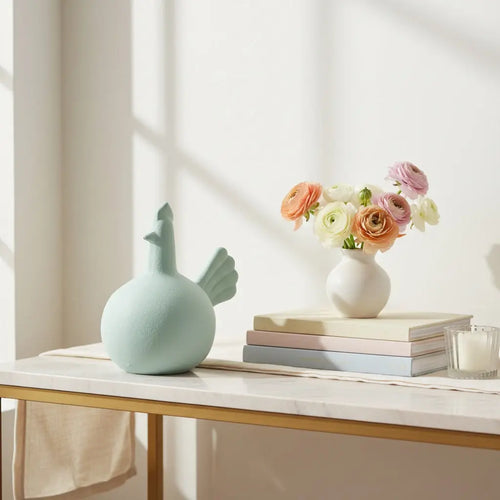 Διακοσμητική Κότα HENNY | Με Χειροποίητη Αισθητική Phos & Gaia