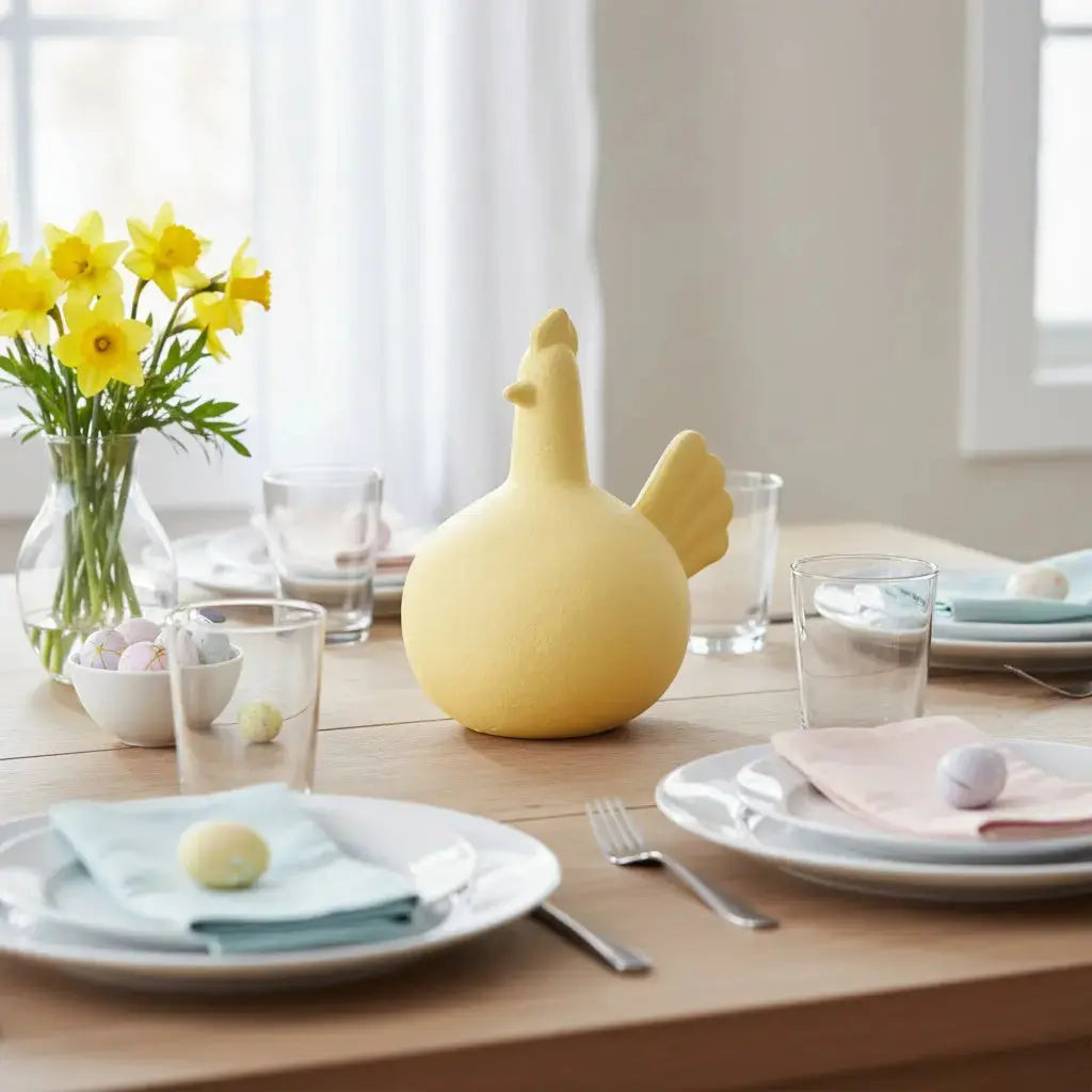 Διακοσμητική Κότα HENNY | Με Χειροποίητη Αισθητική Phos & Gaia