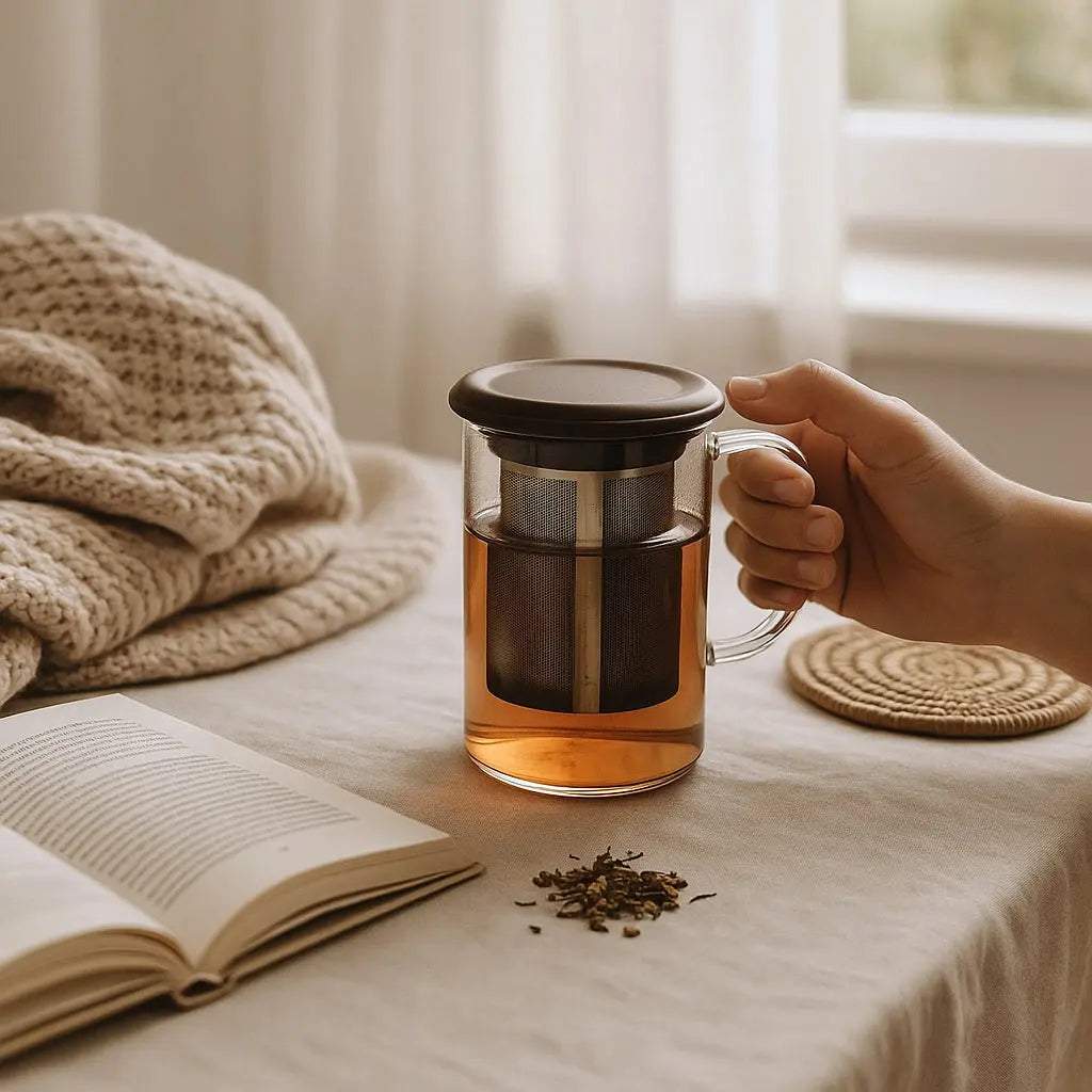 Κούπα Τσαγιού PETER | Με Μεταλλικό Φίλτρο Phos & Gaia