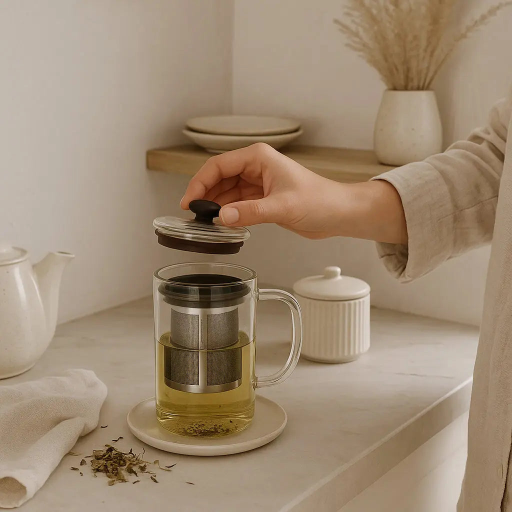 Κούπα Τσαγιού PETER | Με Μεταλλικό Φίλτρο Phos & Gaia