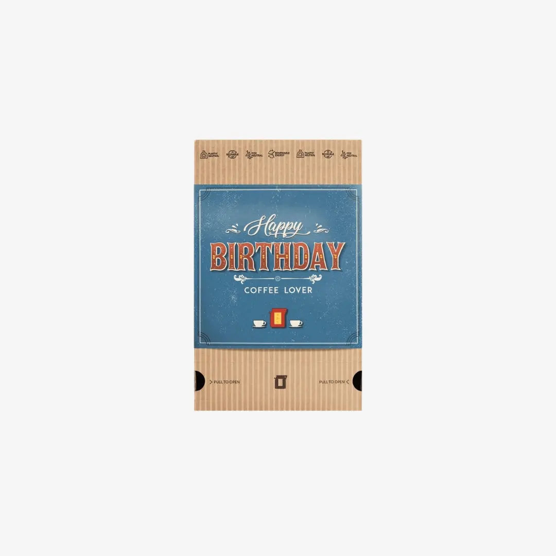 Κουτί Δώρου Καφέ Happy Birthday | Με Επιλεγμένους Καφέδες Phos & Gaia