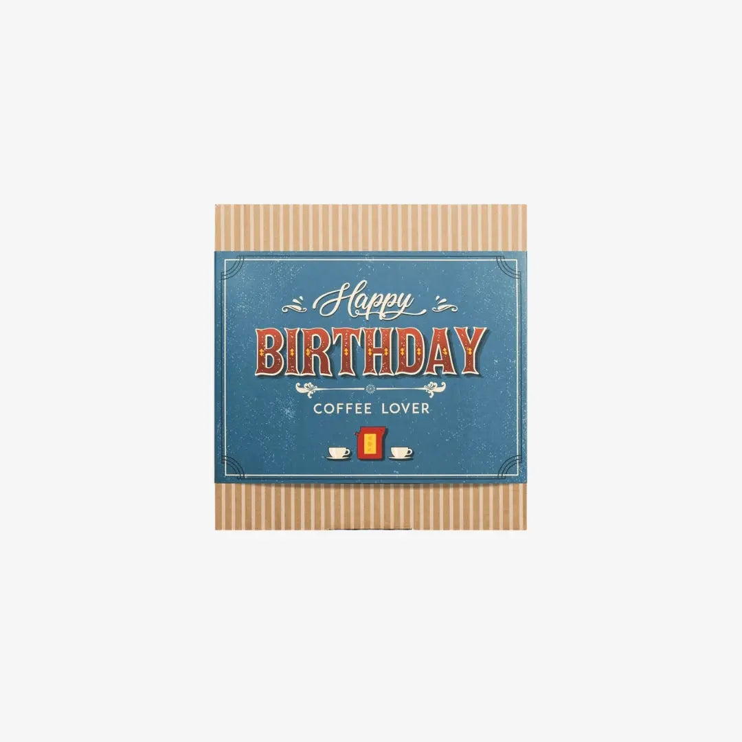 Κουτί Δώρου Καφέ Happy Birthday | Με Επιλεγμένους Καφέδες Phos & Gaia