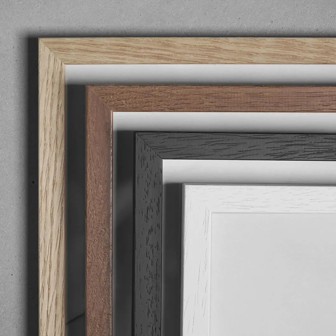 Ξύλινη Κορνίζα | Με Γυαλί & Minimal Σχεδιασμό Phos & Gaia