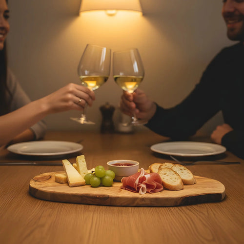 Ξύλο Κοπής Rustic | Από Φυσικό Ξύλο Ελιάς Phos & Gaia