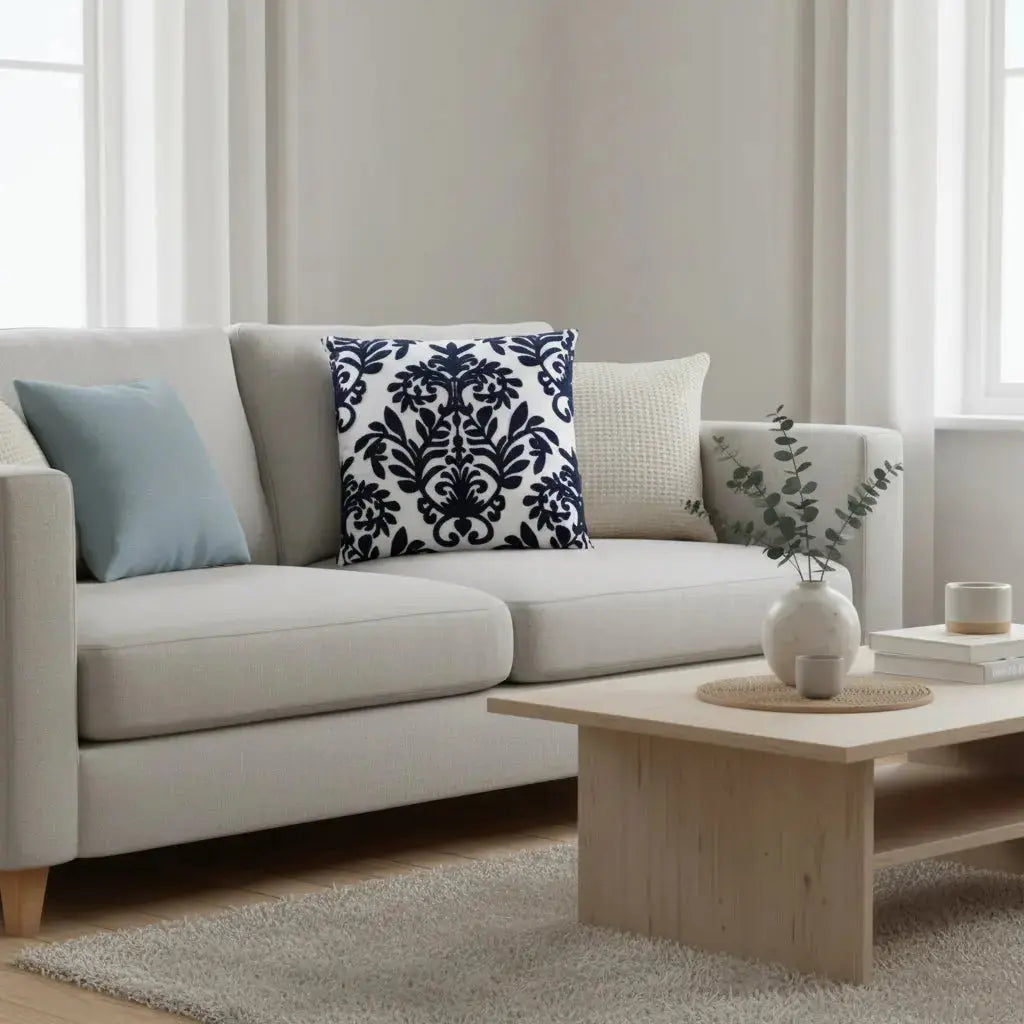 Μαξιλάρι Corinth 50x50 | Με Ανάγλυφο Διακοσμητικό Μοτίβο Phos & Gaia