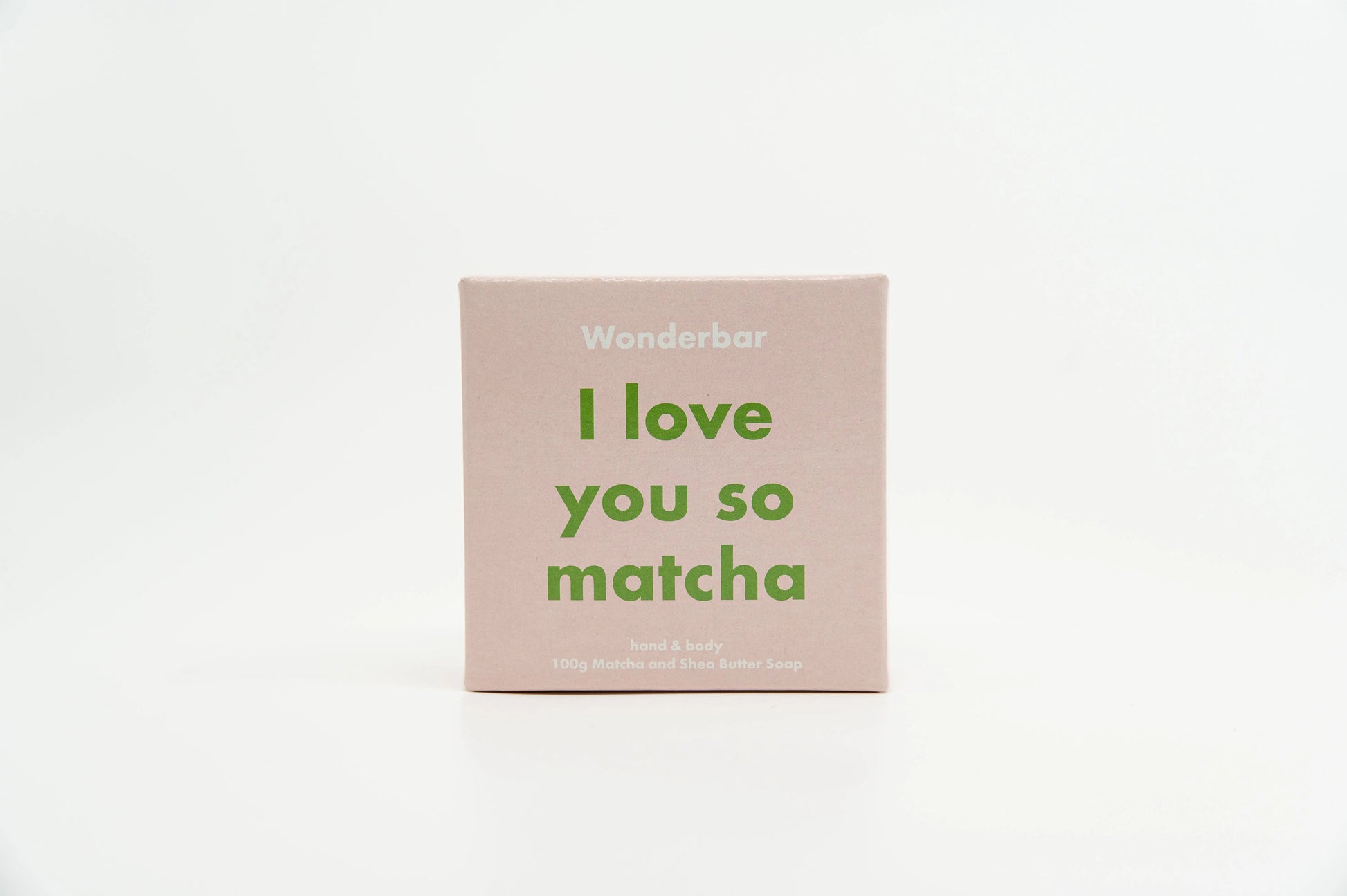 Χειροποίητο σαπούνι I Love You So Matcha με βιολογικό matcha και shea butter - Phos & Gaia