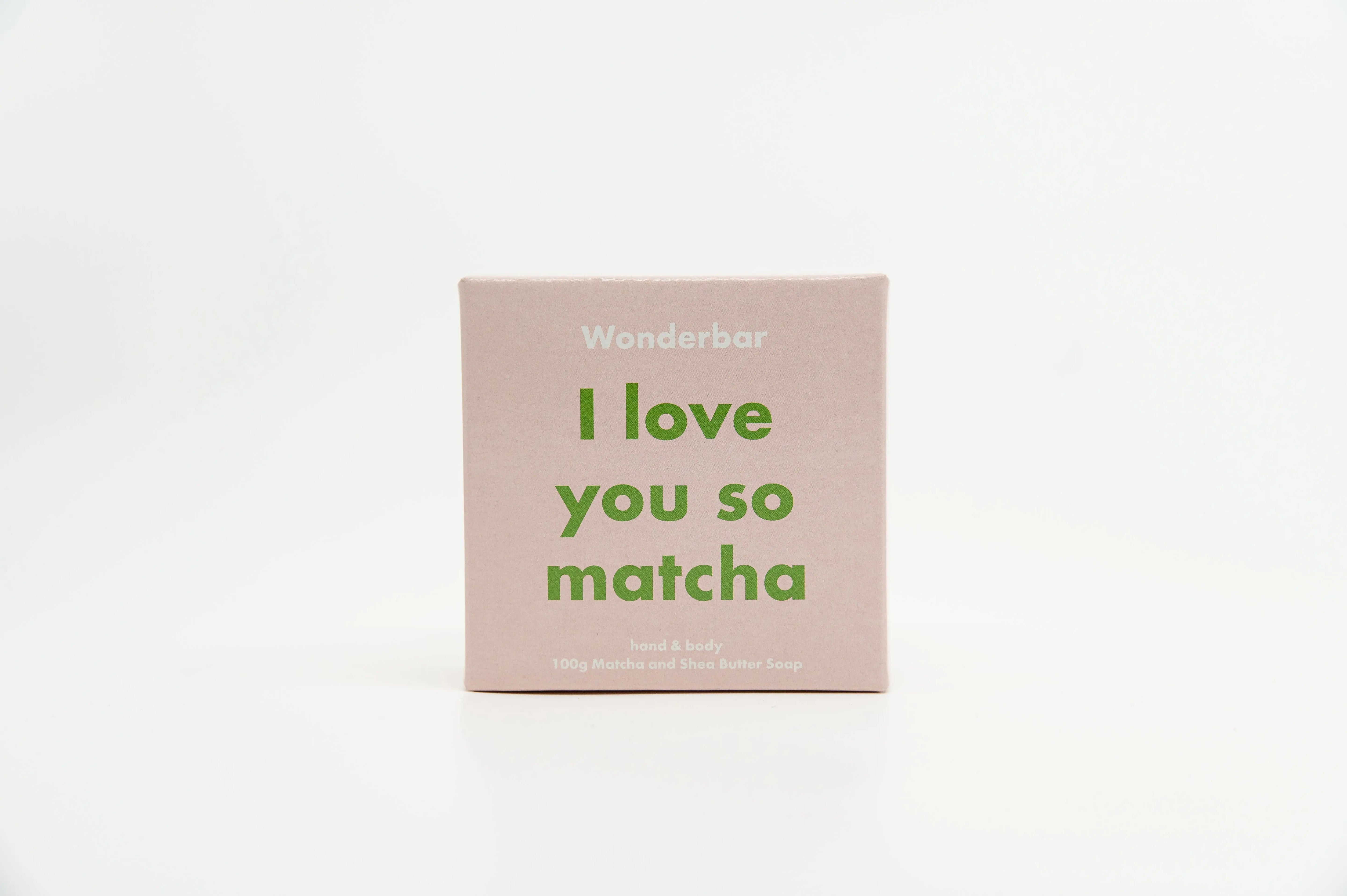 Χειροποίητο σαπούνι I Love You So Matcha με βιολογικό matcha και shea butter - Phos & Gaia
