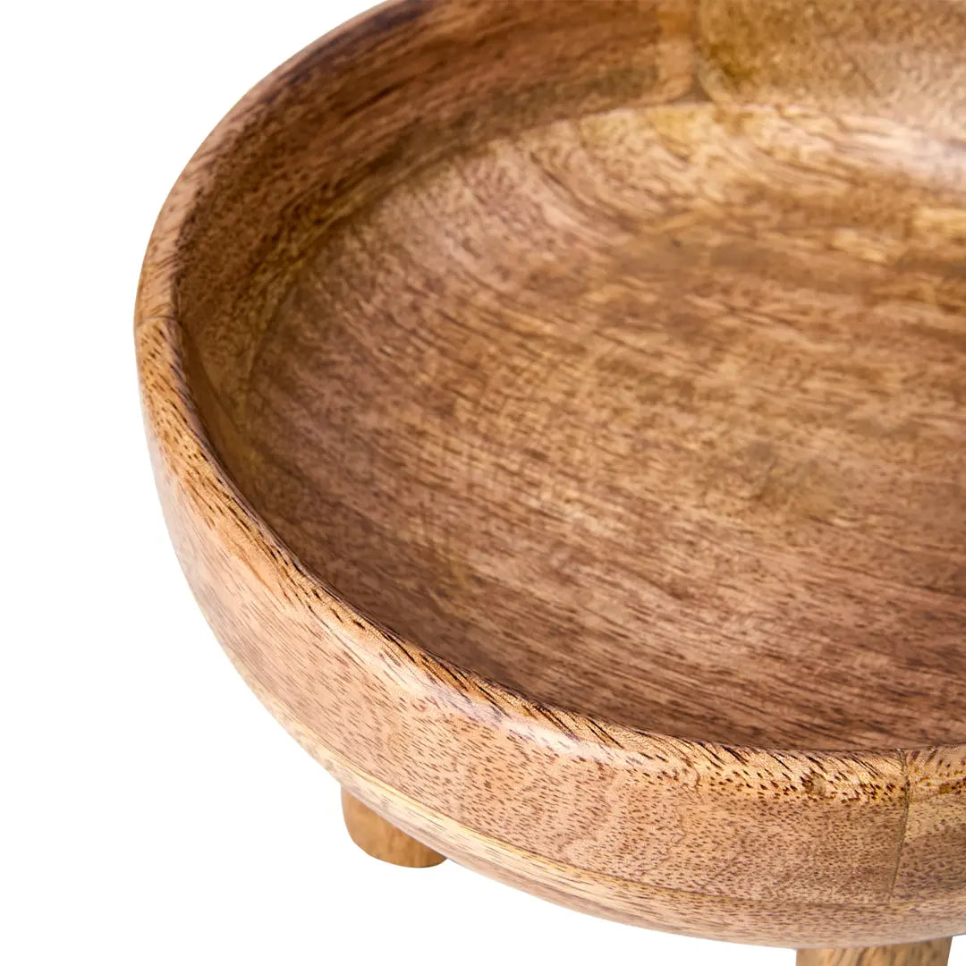 Ξύλινο Μπολ NICO | Από Μασίφ Ξύλο Μάνγκο Phos & Gaia